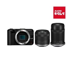 キヤノン EOS R50 V ダブルズームキット ブラック 《2025年12月中旬発売予定 発売日にお渡し》