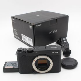 フジフイルム(富士フイルム)のショット数2598 【極美品】 FUJIFILM 富士フイルム X-E4 ボディ(ミラーレス一眼)