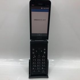 AU GRATINA KYF42 ブラック 京セラ 4G LTE【純正ACアダプター付き】