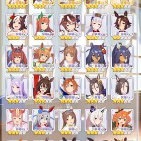 ジュエル72000 4.5thウマ娘交換チケ所持!!［引退］ | ウマ娘のアカウントデータ、RMTの販売・買取一覧