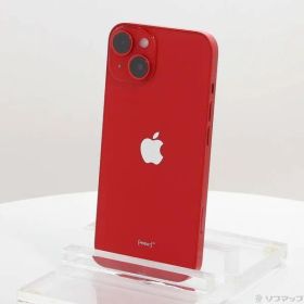 〔中古品〕 iPhone14 128GB プロダクトレッド MPV93J／A SIMフリー【196】