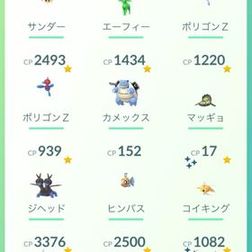 2019年にはじめて2022年頃からやってません | ポケモンGOのアカウントデータ、RMTの販売・買取一覧