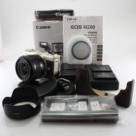 【中古】キヤノン ミラーレスカメラ EOS M200 リミテッドゴールドキット EOSM200LIMITEDGOLDKIT