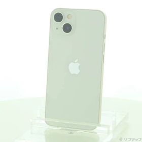 〔中古品〕 iPhone13 128GB スターライト MLND3J／A SIMフリー【247】