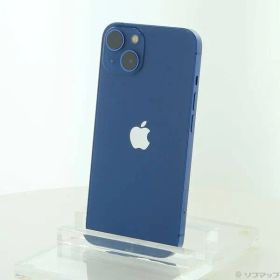 〔中古品〕 iPhone13 128GB ブルー MLNG3J／A SIMフリー【377】