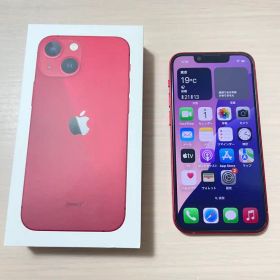 【美品】おまけあり Apple iPhone 13 mini 256GB レッド