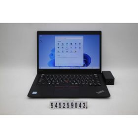 ノートパソコン Lenovo ThinkPad X390 Core i5 8265U 1.6GHz/8GB/256GB(SSD)/13.3W/FWXGA(1366x768)/Win11 キー文字消えあり
