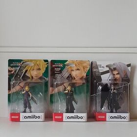 [新品未開封] amiibo クラウド クラウド2P セフィロス 計3個セット 大乱闘スマッシュブラザーズ ファイナルファンタジーアミーボ 送料無料
