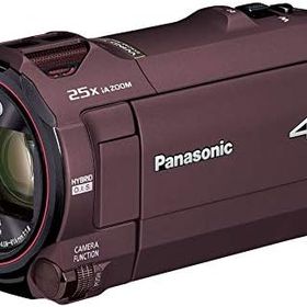 【中古】パナソニック 4K ビデオカメラ VX992M 64GB 光学20倍ズーム カカオブラウン HC-VX992M-T