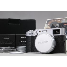 [新品同様｜シャッター数 2600回] FUJIFILM X100VI シルバー [アダプターリング + フィルター + フード 追加付属]