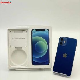 【中古】iPhone12 mini 64GB ブルー MGAP3J/A docomo版SIMフリー 訳あり品