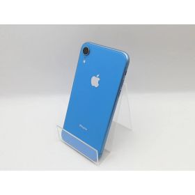 【中古】Apple au 【SIMロック解除済み】 iPhone XR 64GB ブルー MT0E2J/A【熊本】保証期間1ヶ月【ランクC】