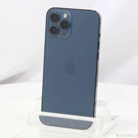 〔中古品〕 iPhone12 Pro Max 256GB パシフィックブルー MGD23J／A SIMフリー【258】