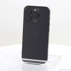 〔中古品〕 iPhone15 Pro 256GB ブラックチタニウム MTUC3J／A SIMフリー【251】
