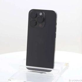 〔中古品〕 iPhone15 Pro 1TB ブラックチタニウム MTUQ3J／A SIMフリー【305】