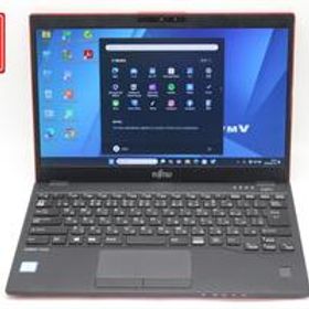 中古 フルHD 13.3型 Fujitsu LIFEBOOK U939B Windows11 第8世代 i5-8365u 8GB 128GB-SSD カメラ LTE Office付き 中古パソコン 管:1341s