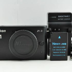 【6786回】 美品 Nikon Nikon 1 J1 ブラック ミラーレス一眼