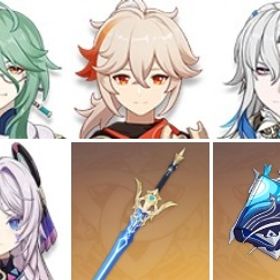 夢見月瑞希+刻晴1凸+ヌヴィレット1凸+蒼古なる自由への誓い+白朮+ジン+シトラリ+久遠流転の大典+ | 原神のアカウントデータ、RMTの販売・買取一覧