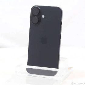 〔中古品〕 iPhone16 128GB ブラック MYDQ3J／A SIMフリー【295】