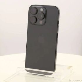 〔中古品〕 iPhone16 Pro 128GB ブラックチタニウム MYMV3J／A SIMフリー【262】