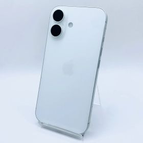 ソフトバンク iPhone16 128GB MYDR3J/A ホワイト SIMロック解除済み 動作確認済み