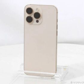 〔中古品〕 iPhone16 Pro Max 256GB デザートチタニウム MYWJ3J／A SIMフリー【348】