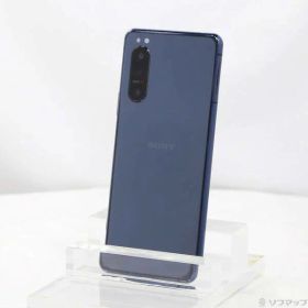 【中古】SONY(ソニー) Xperia 5 II 128GB ブルー SOG02 auロック解除SIMフリー 【368-ud】