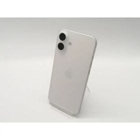【中古】Apple 国内版 【SIMフリー】 iPhone 16 Plus 128GB ホワイト MXVC3J/A【小倉駅前】保証期間1ヶ月【ランクA】