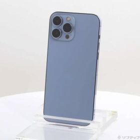 〔中古品〕 iPhone13 Pro Max 128GB シエラブルー MLJ73J／A SIMフリー【377】
