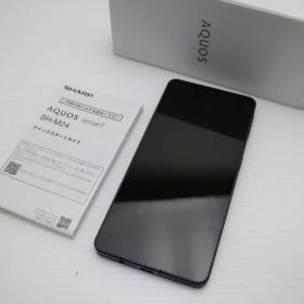 【中古】安心保証 美品 SIMフリー AQUOS sense7 SH-M24 ブラック スマホ 中古土日祝発送