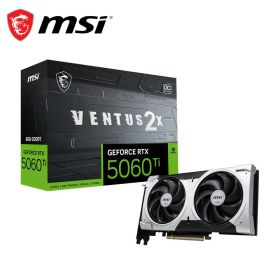 MSI｜エムエスアイ MSI GeForce RTX 5060 Ti 8G VENTUS 2X OC PLUS / PCI Express 5.0 グラフィックスボード 5060TI8GVENTUS2XP