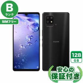 【ポイント5倍】SIMフリー AQUOS zero6 A102SH ブラック 128GB 本体[Bランク] Androidスマホ 中古 送料無料 当社6ヶ月保証