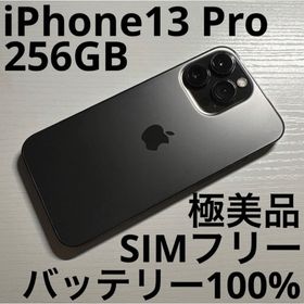 アイフォーン(iPhone)のiPhone13 Pro 256GB グラファイト SIMフリー 極美品(スマートフォン本体)