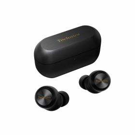 【中古美品】Panasonic パナソニック 完全ワイヤレスイヤホン Technics EAH-AZ100-K ブラック