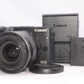 Canon キャノン EOS M3 レンズキット(ブラック) EF-M18-55mm F3.5-5.6 IS STM