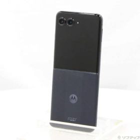〔中古品〕 motorola razr 50 ultra 512GB ミッドナイトブルー PB410000JP SIMフリー【377】