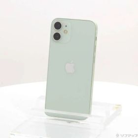 〔中古品〕 iPhone12 mini 128GB グリーン MGDQ3J／A SIMフリー【297】