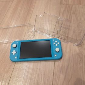 Nintendo Switch Lite 本体 ターコイズブルークリアケース