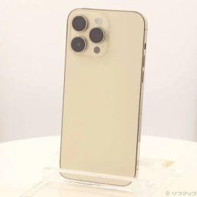 〔中古品〕 iPhone14 Pro Max 128GB ゴールド MQ983J／A SIMフリー【196】