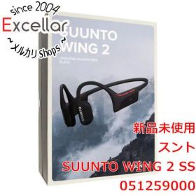 [bn:10] スント ワイヤレスイヤホン 骨伝導 SUUNTO WING 2 SS051259000 Black