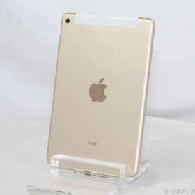 〔中古品〕 iPad mini 4 16GB ゴールド MK712J／A SoftBank【247】