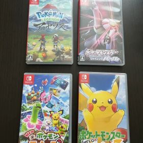 Switch ポケットモンスター ソフト 4点セット
