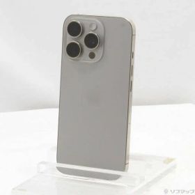 〔中古品〕 iPhone16 Pro 256GB ナチュラルチタニウム MYN33J／A SIMフリー【276】