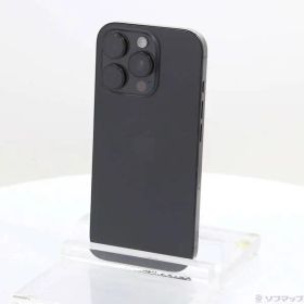 〔中古品〕 iPhone16 Pro 256GB ブラックチタニウム MYN03J／A SIMフリー【344】
