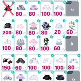 トップスなど服 バラ売り | ピグパ(ピグパーティ)のアイテム、RMTの販売・買取一覧