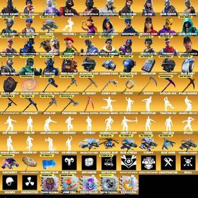 ［正規引退品/Gmail即譲渡可能］ブラックナイト&アイコニック&ギャラクシー+350スキン | フォートナイト(Fortnite)のアカウントデータ、RMTの販売・買取一覧
