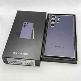 中古品 Galaxy S24 Ultra SC-52E 256GB Titanium Violet Android スマートフォン ドコモ SIMロックなし SIMフリー