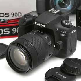 【中古】【美品】キヤノン EOS 90D EF-S18-135 IS USM レンズキット（センサー清掃済み） CA01-B3571-2K2 CANON キヤノン EFマウント EOS 一眼レフ APS-C 4K対応