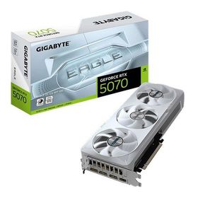 GIGABYTE ギガバイト GeForce RTX 5070 トリプルファン搭載 オーバークロック グラフィックボード ホワイト GV-N5070EAGLEOCICE-12GD(2658574)