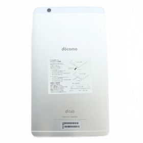 docomo dtab Compact 16GB タブレット 本体 ロゴ D-01J 初期化・動作確認済 白 ホワイト ■GY99 /MQ